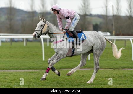 Family Pot, geritten von Ben Jones und trainiert von Sheila Lewis, 3. Platz in Wincanton, 10. März 2022 Stockfoto