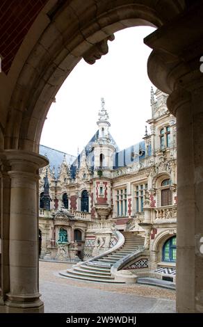 Palais Bénédictine, Museum in Fécamp, Normandie Stockfoto