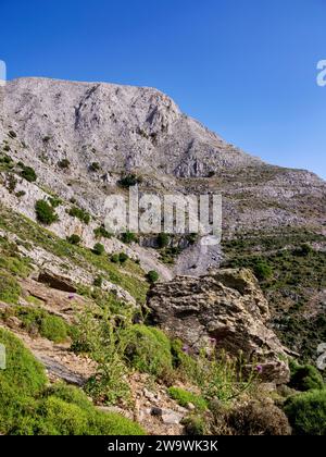 Berg Zas oder Zeus, Naxos Insel, Kykladen, Griechenland Stockfoto