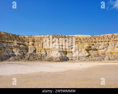 Stefanos Vulkankrater, Insel Nisyros, Dodekanese, Griechenland Stockfoto