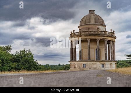 Tempel der Diana Folly auf Highclere Castle Stockfoto