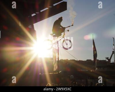 Street Entertainer, Sydney, New South Wales, Australien Stockfoto