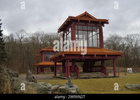 Chuan Yen Kloster, NY Stockfoto
