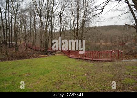 Chuan Yen Kloster, NY Stockfoto