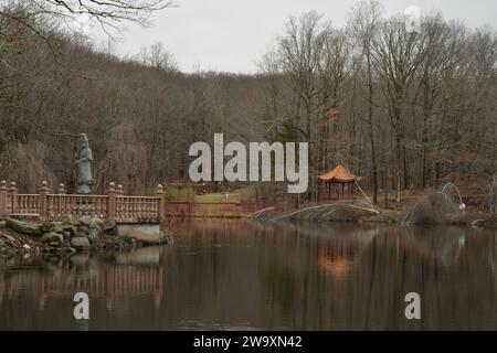 Chuan Yen Kloster, NY Stockfoto