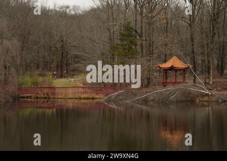 Chuan Yen Kloster, NY Stockfoto