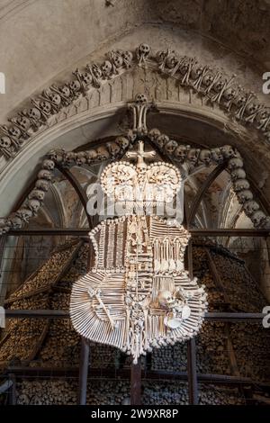 Sedlec Ossuary, Kutna Hora, Tschechien Stockfoto