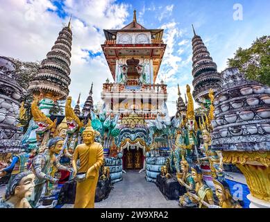 Wat Pa Non Sawan in ROI et, Thailand Stockfoto