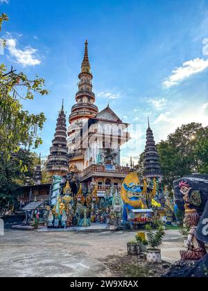 Wat Pa Non Sawan in ROI et, Thailand Stockfoto