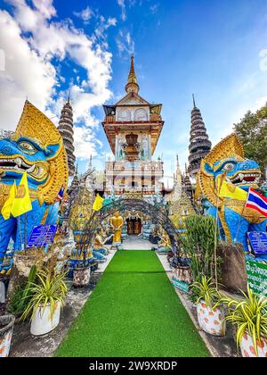 Wat Pa Non Sawan in ROI et, Thailand Stockfoto