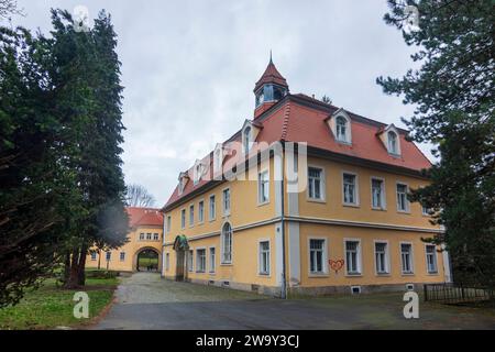 Bad Gottleuba-Berggießhübel: Schloss Friedrichsthal in , Sachsen, Deutschland Stockfoto