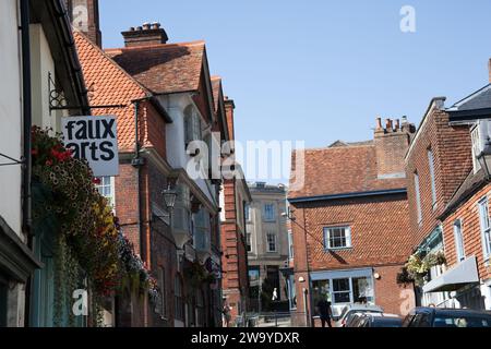 Marlborough, Wiltshire, Vereinigtes Königreich 09 21 2019 das Stadtzentrum von Marlborough, Wiltshire, Vereinigtes Königreich Stockfoto