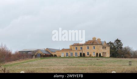 Curdle Hill Farm, Chadlington, Oxfordshire, Großbritannien Jeremy Clarkson's Herrenhaus Stockfoto