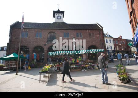 Blick auf Ross-on-Wye in Herefordshire im Vereinigten Königreich Stockfoto