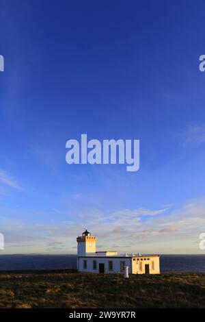 Duncansby Head Lighthouse, Duncansby Head, Caithness, Schottland, Großbritannien Stockfoto