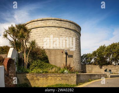 Irland, Dublin, Sandycove, Fortyfoot, James Joyce Museum im Martello Tower Stockfoto