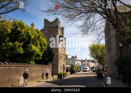 Irland, Dublin, Dalkey, Castle Street Stockfoto