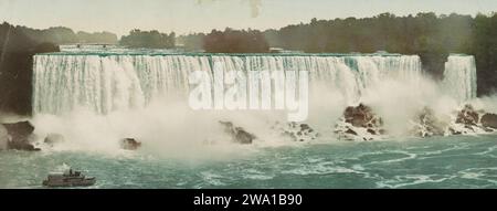 American Falls, Niagara, New York 1899. Stockfoto