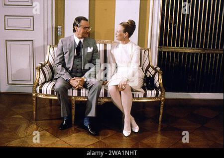 Kopenhagen / Dänemark, File Hitorical images 14 March 1990 )  S.M. die Königin Margrethe II. Und Prinz Henrik von Dänemark treffen die Presse im Schloss Amalienborg in danis cpial Kopenhagen Dänemark. . .Foto von Francis Joseph Dean/Dean Pitcures) Stockfoto