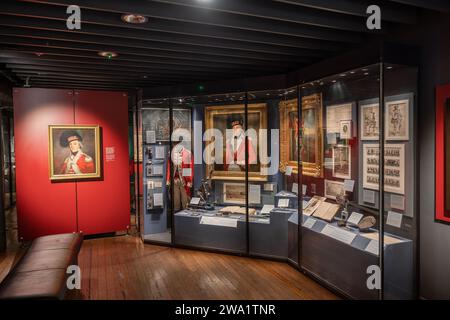 National war Museum in Edinburgh Castle in der Stadt Edinburgh, Schottland, Großbritannien. Stockfoto