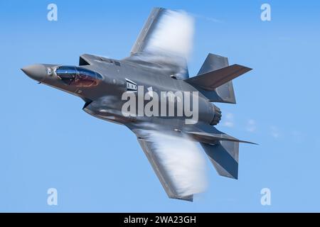 Tanagra Air Base - Griechenland 5. September 2023: United States - US Air Force Lockheed Martin F-35A Lightning II auf der Tanagra Air Show Stockfoto