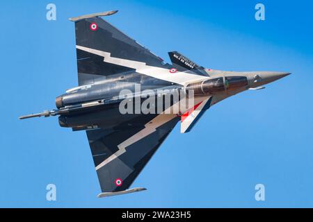 Tanagra Air Base - Griechenland 5. September 2023: Dassault Rafale C aus Frankreich - Air Force in Tanagra Stockfoto