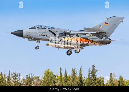 Panavia Tornado IDS aus Deutschland - Air Force in Tanagra Stockfoto