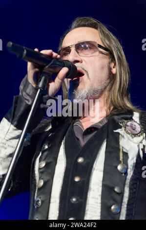 Florent Pagny en Concert A Forest National | der französische Sänger Florent Pagny lebt im Voorst Nationaal Stockfoto