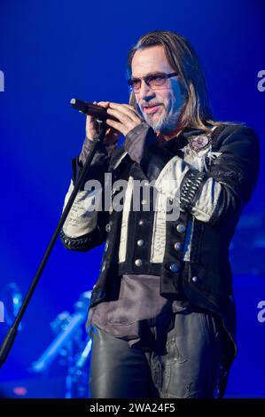 Florent Pagny en Concert A Forest National | der französische Sänger Florent Pagny lebt im Voorst Nationaal Stockfoto