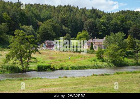 Kirkham Bridge - North Yorkshire, Großbritannien Stockfoto