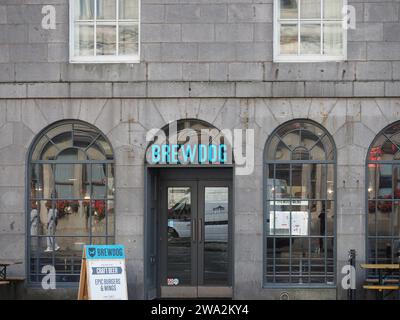 ABERDEEN, Großbritannien - 14. SEPTEMBER 2023: BrewDog Pub Stockfoto