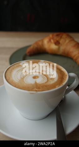 Teddy Cappuccino Stockfoto
