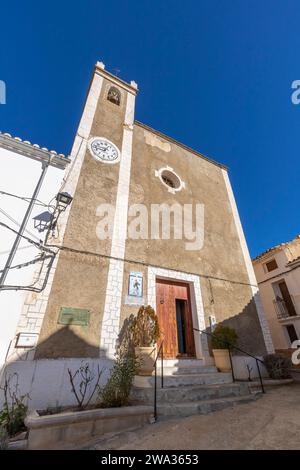 Osset ist eine kleine Stadt in der spanischen Provinz Valencia Stockfoto