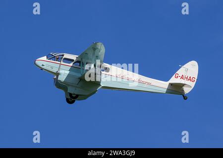 De Havilland DH89 Dragon Rapide von Scillonia Airways Stockfoto