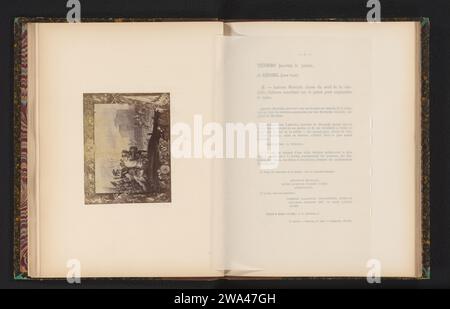 Fotoproduktion eines Gemäldes von Antonius Moncada und seiner Armee, die die Aufständischen von David Teniers und Jan van Kessel I, Anonym, nach David Teniers, nach Jan van Kessel (i), um 1865 - in oder vor 1870 fotografische Unterstützung Albumenabdruck erfolglose Revolution oder Revolte, Unterdrückung revolutionärer Aktivitäten Stockfoto