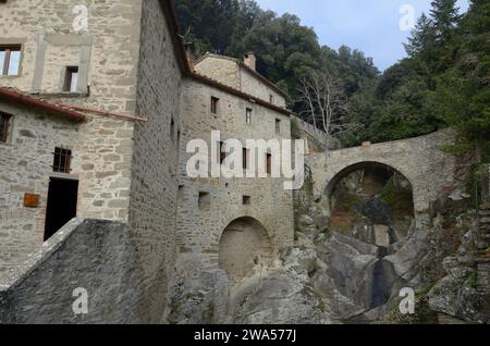 Eremo Francescano ‚Le Celle‘, Torreone, Cortona, Arezzo, Toskana, Italien, Europa Stockfoto