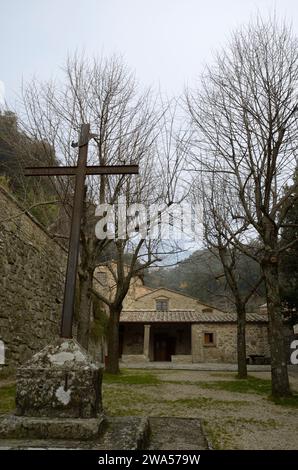 Eremo Francescano ‚Le Celle‘, Torreone, Cortona, Arezzo, Toskana, Italien, Europa Stockfoto