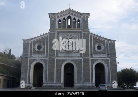 Basilica di Santa Margherita, Cortona, Arezzo, Toskana, Italien, Europa Stockfoto