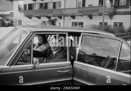 Alpenglüh’n im Dirndlrock, Softsexfilmkomödie, Deutschland 1974, Regie: Siggi Götz (alias Sigi Rothemund), Szenenfoto Stockfoto