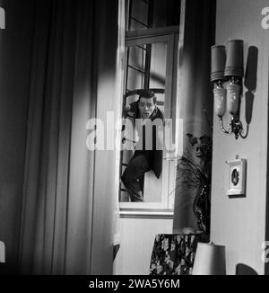 Wartezimmer zum Jenseits, Kriminalfilm nach dem Roman Mission to Siena von James Hadley Chase, Deutschland 1964, Regie: Alfred Vohrer, Szenenfoto Stockfoto