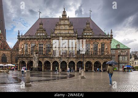 Bremer Marktplatz, Deutschland Stockfoto