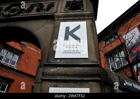 Kopenhagen /Dänemark/ 07. Februar 2020 / H.M.die Königin Margrethe II. Von Denamrk kommt im Kopenhagener Museum (Koenbnhavn Museum) und Elcome vom Großbürgermeister des Kopenhagener Rathauses Frank Jensen und vom kobenahvn musen offiziell bei der Unterhaltung der Msuem heute in der dänischen Hauptstadt an. (Foto: Francis Joseph Dean / Deanpictures). Stockfoto