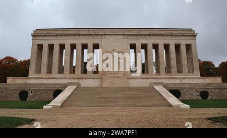 Foto amerikanisches Denkmal, Monument américain Château-Thierry Frankreich Europa Stockfoto