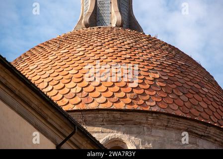 Die Heilige Geisterkirche in Florenz, Italien Stockfoto