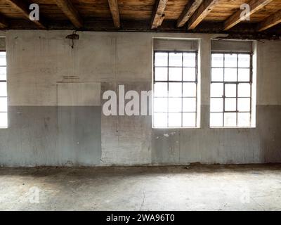 Hintergrund, digitaler Hintergrund, altes Schmied leeres Gebäude im Originalzustand, Tapete, verlorener Ort, verlassene, verlassene, verlassene Stockfoto