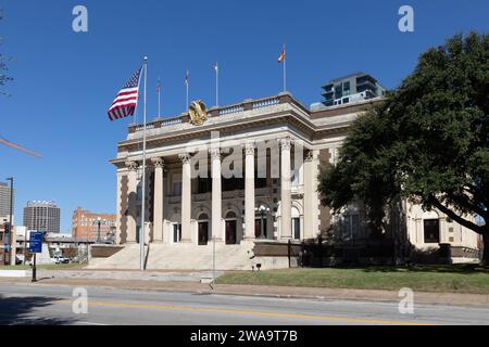 San Antonio, USA - 7. November 2023: Schottische Ritterkathedrale in San Antonio, Texas. Stockfoto