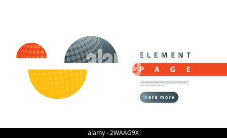 Modernes Kreisdesign. Abstrakter technischer Hintergrund. Futuristisches Vektordesign Stock Vektor