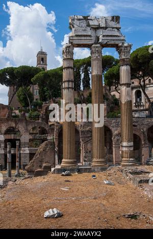 Rom, Italien - 11. August 2022: Tempel der Venus Genetrix Stockfoto