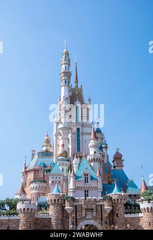 Hong kong disneyland Castle Stockfoto