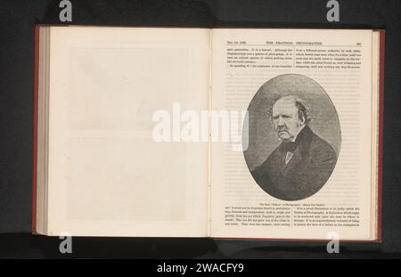 Portret van William Henry Fox Talbot, John Moffat, um 1885 - in oder vor 1890 photomechanischen Druckpapier historische Personen Stockfoto